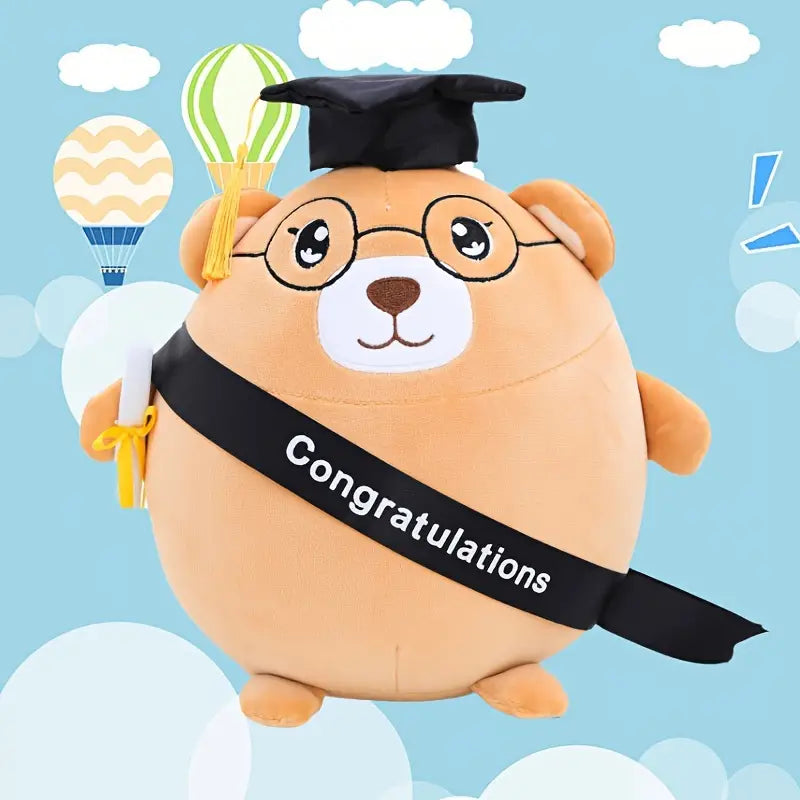 MilegiToy Graduation bear doll Capibala graduation doll