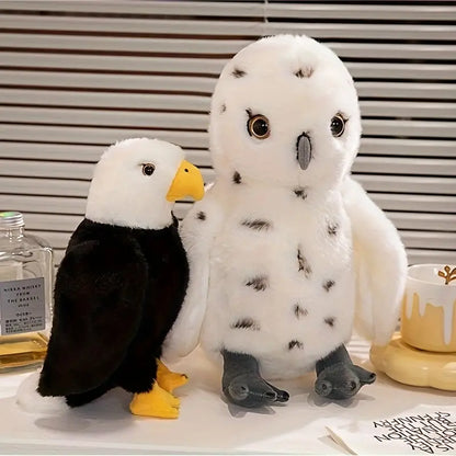MilegiToy Owl Eagle Whitehead Eagle Eagle Owl Plush Toy Doll Decoration