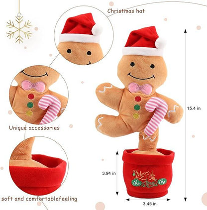 MilegiToy Dancing Toy Talking Singing Plush Toy