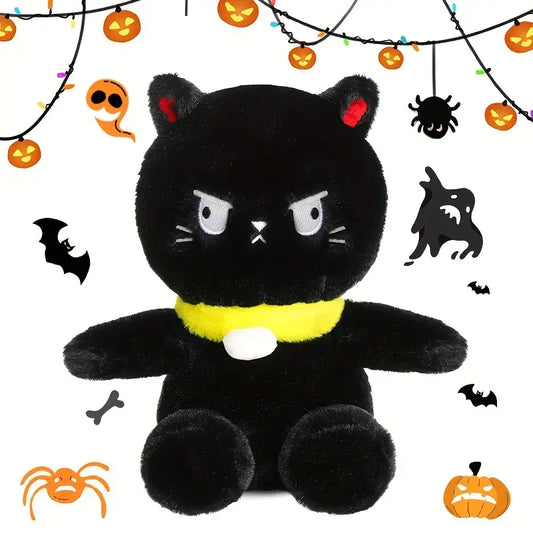 MilegiToy Black Cat Plush Toy Cute Plush Toy Cartoon