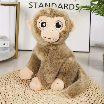 MilegiToy Golden Monkey Plush Toy Doll Throw Pillow Plush Doll