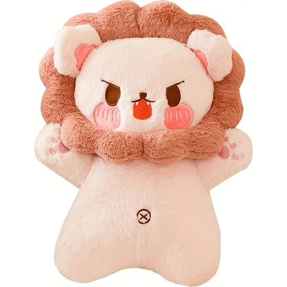 MilegiToy Cute Lion Doll Plush Toy Doll Decoration Lion Birthday Gift