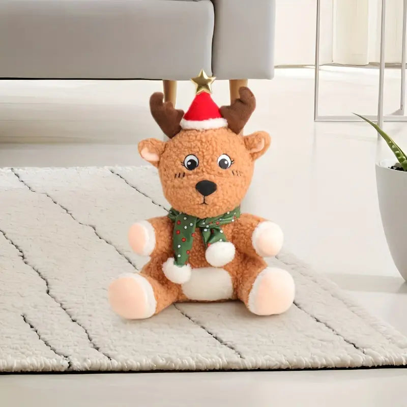 MilegiToy Cute Deer Doll Christmas Deer Plush Toy