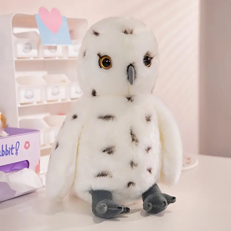 MilegiToy Owl Eagle Whitehead Eagle Eagle Owl Plush Toy Doll Decoration