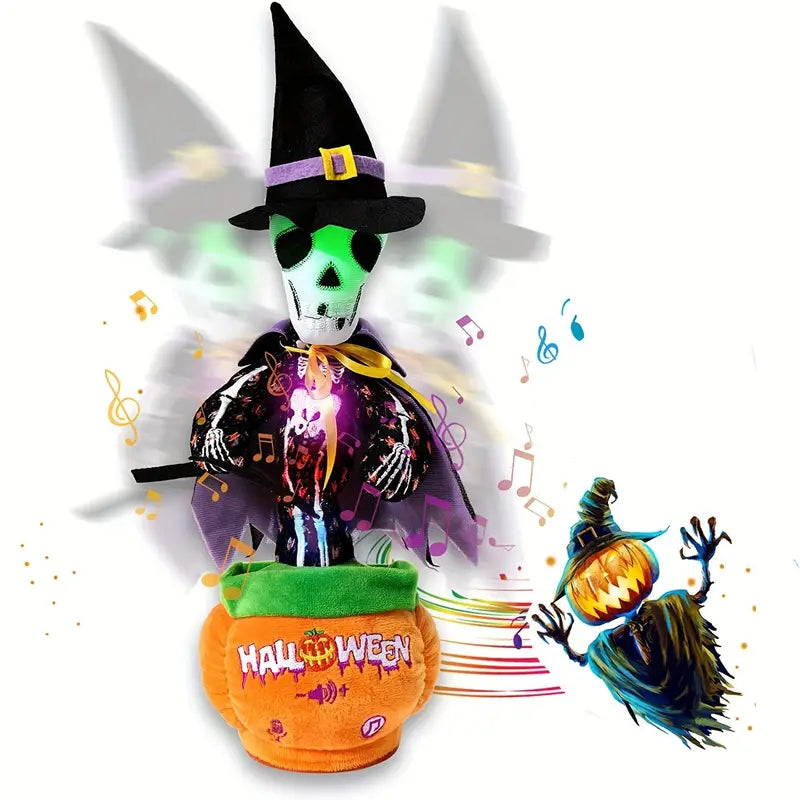 MilegiToy Skulls Singing And Talking Electric Stuffed Animals Dolls  (without Batteries)