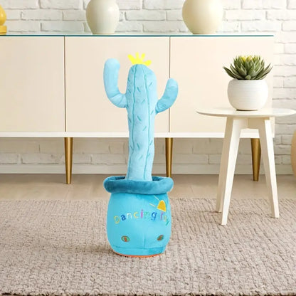 MilegiToy Flower Pot Cactus Toy Can Sing Can Learn To Talk Can Wiggle Cactus (without Batteries)
