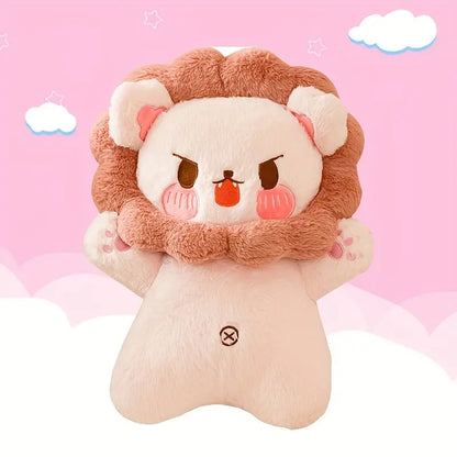 MilegiToy Cute Lion Doll Plush Toy Doll Decoration Lion Birthday Gift