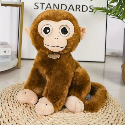MilegiToy Golden Monkey Plush Toy Doll Throw Pillow Plush Doll