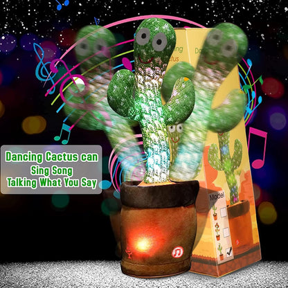 MilegiToy Dancing TalkBack Cactus Toy