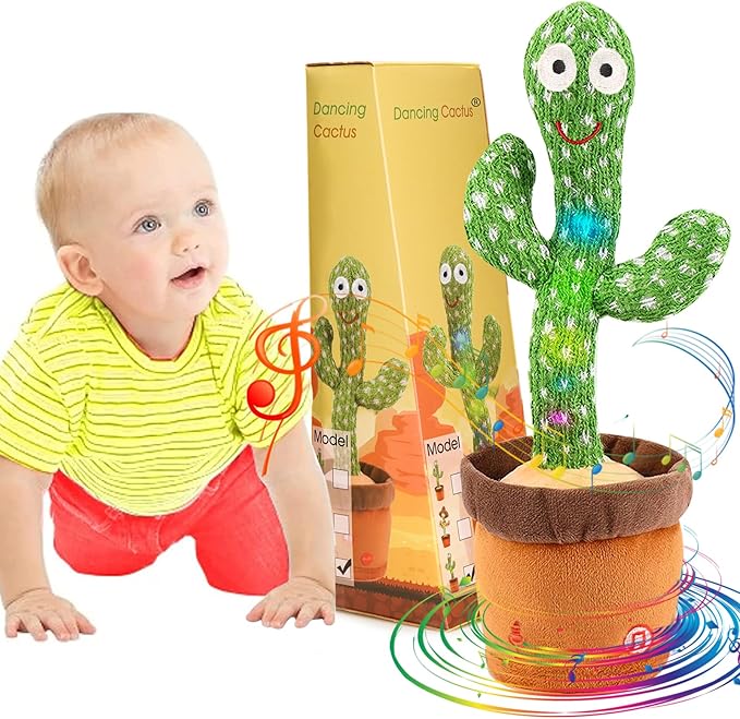 MilegiToy Dancing TalkBack Cactus Toy