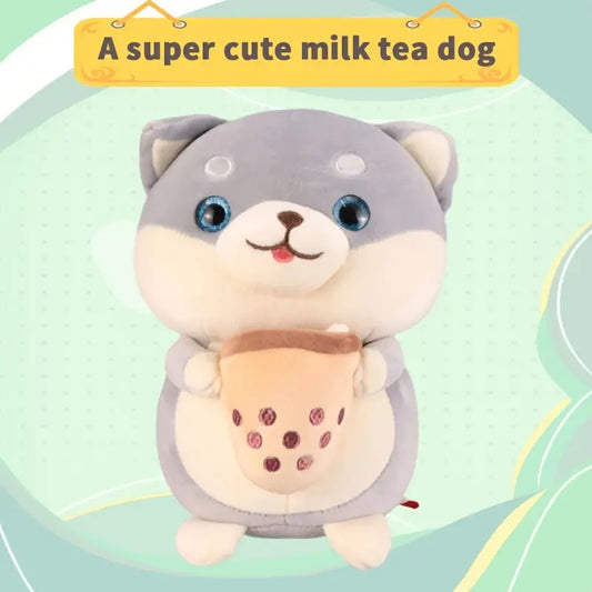 MilegiToy Tea dog doll Cute cartoon Shiba Inu