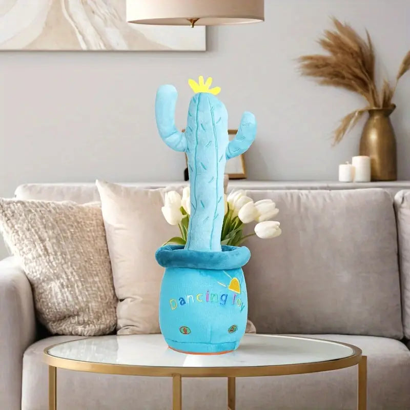 MilegiToy Flower Pot Cactus Toy Can Sing Can Learn To Talk Can Wiggle Cactus (without Batteries)