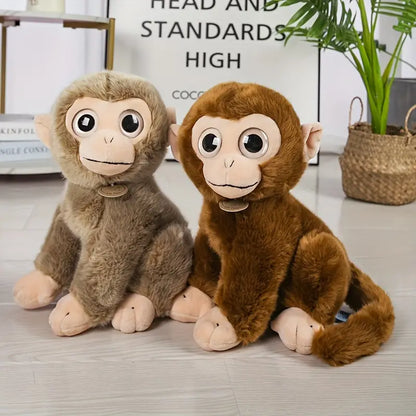 MilegiToy Golden Monkey Plush Toy Doll Throw Pillow Plush Doll