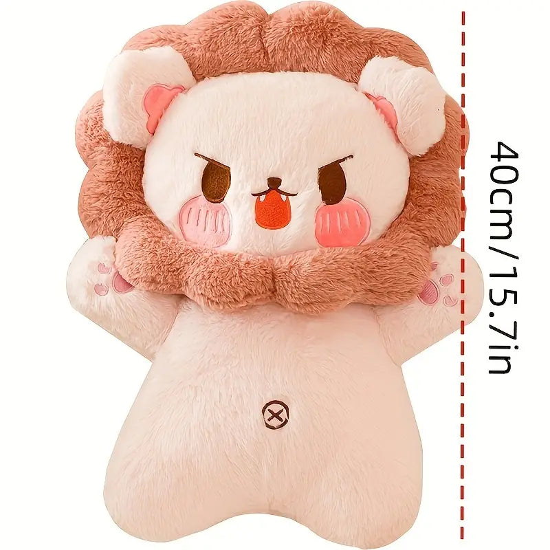 MilegiToy Cute Lion Doll Plush Toy Doll Decoration Lion Birthday Gift