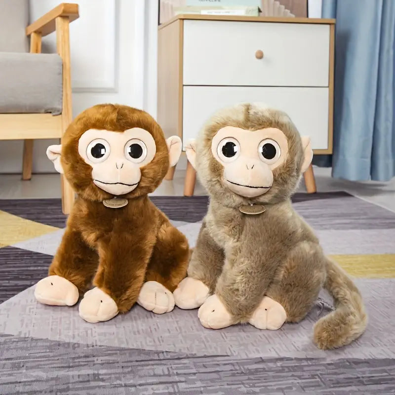 MilegiToy Golden Monkey Plush Toy Doll Throw Pillow Plush Doll