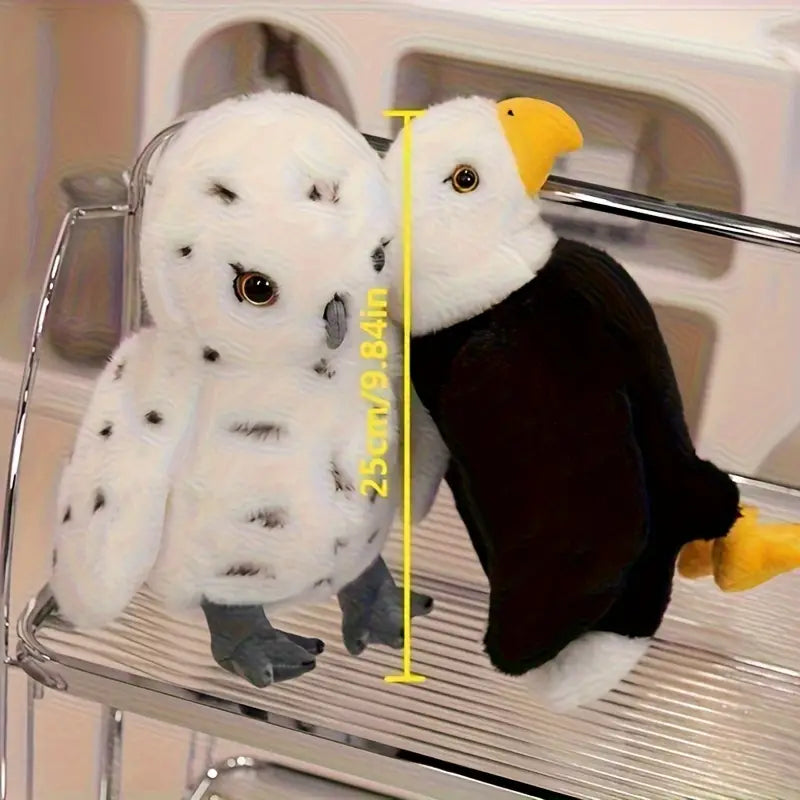 MilegiToy Owl Eagle Whitehead Eagle Eagle Owl Plush Toy Doll Decoration