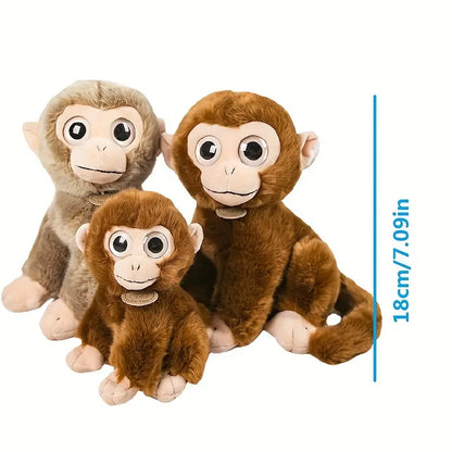 MilegiToy Golden Monkey Plush Toy Doll Throw Pillow Plush Doll